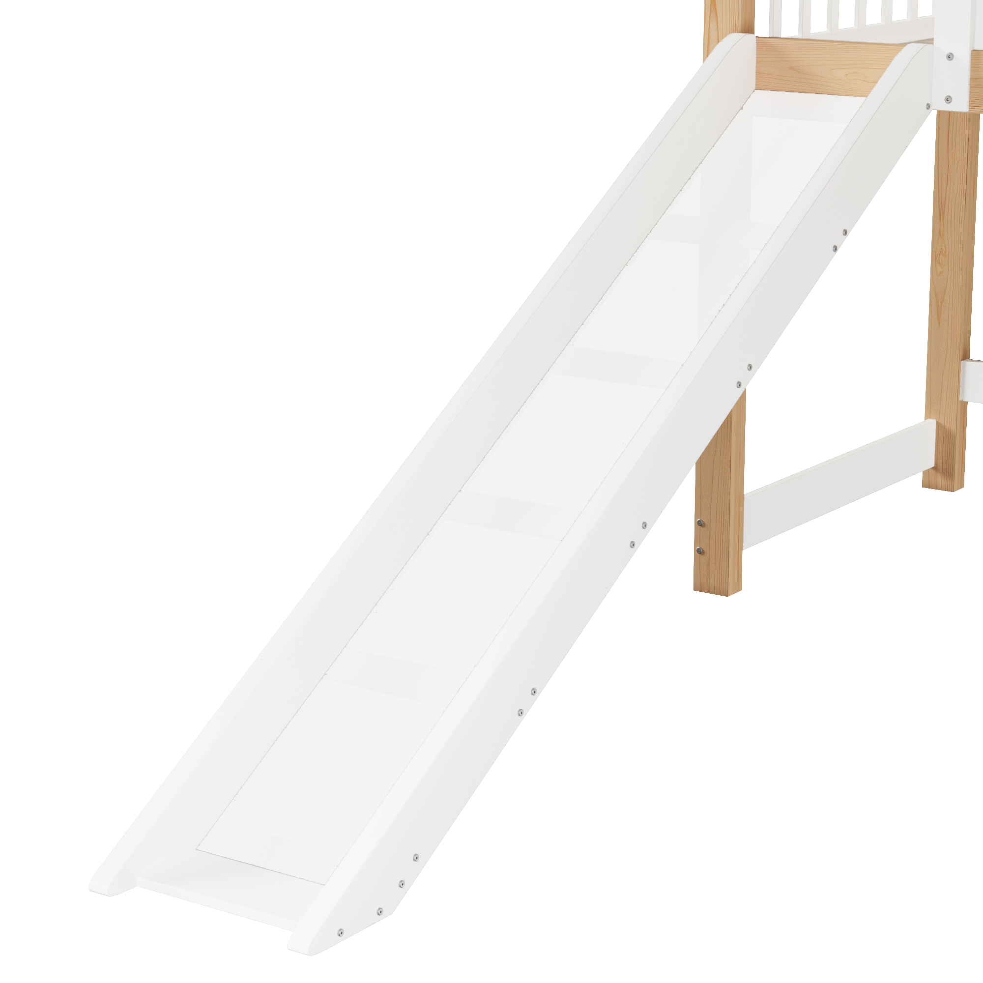 Toboggan latéral intégré au lit enfant