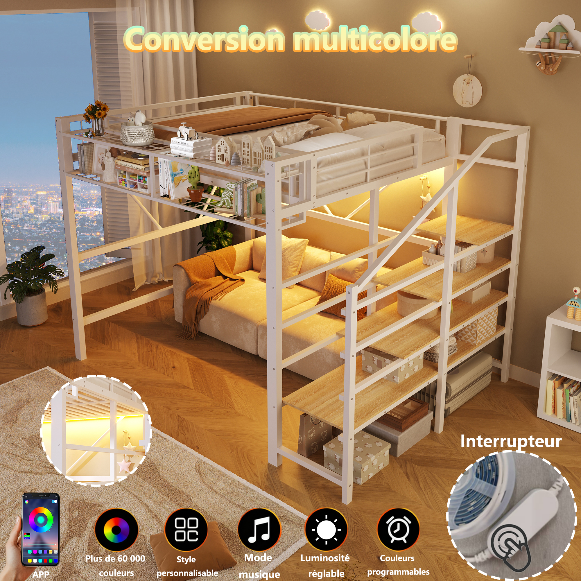 Présentation du lit mezzanine