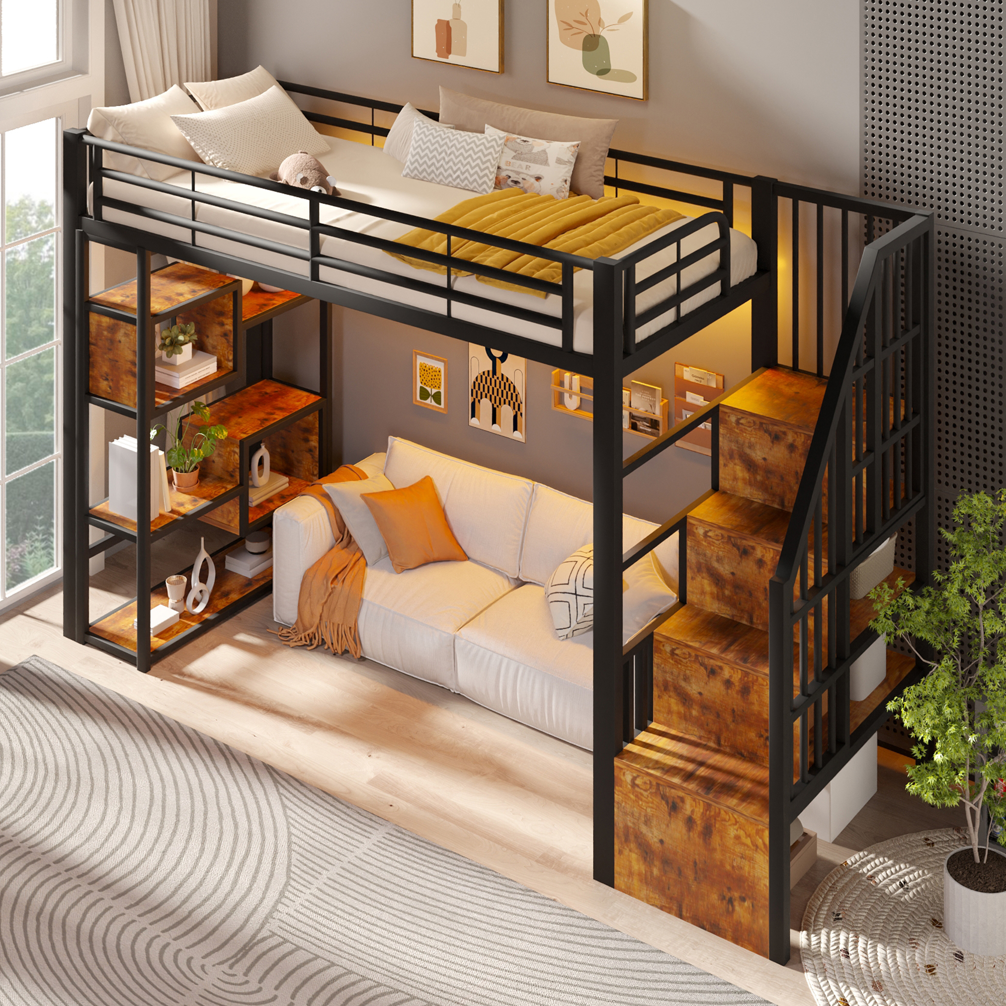 lit mezzanine enfant - vue 3