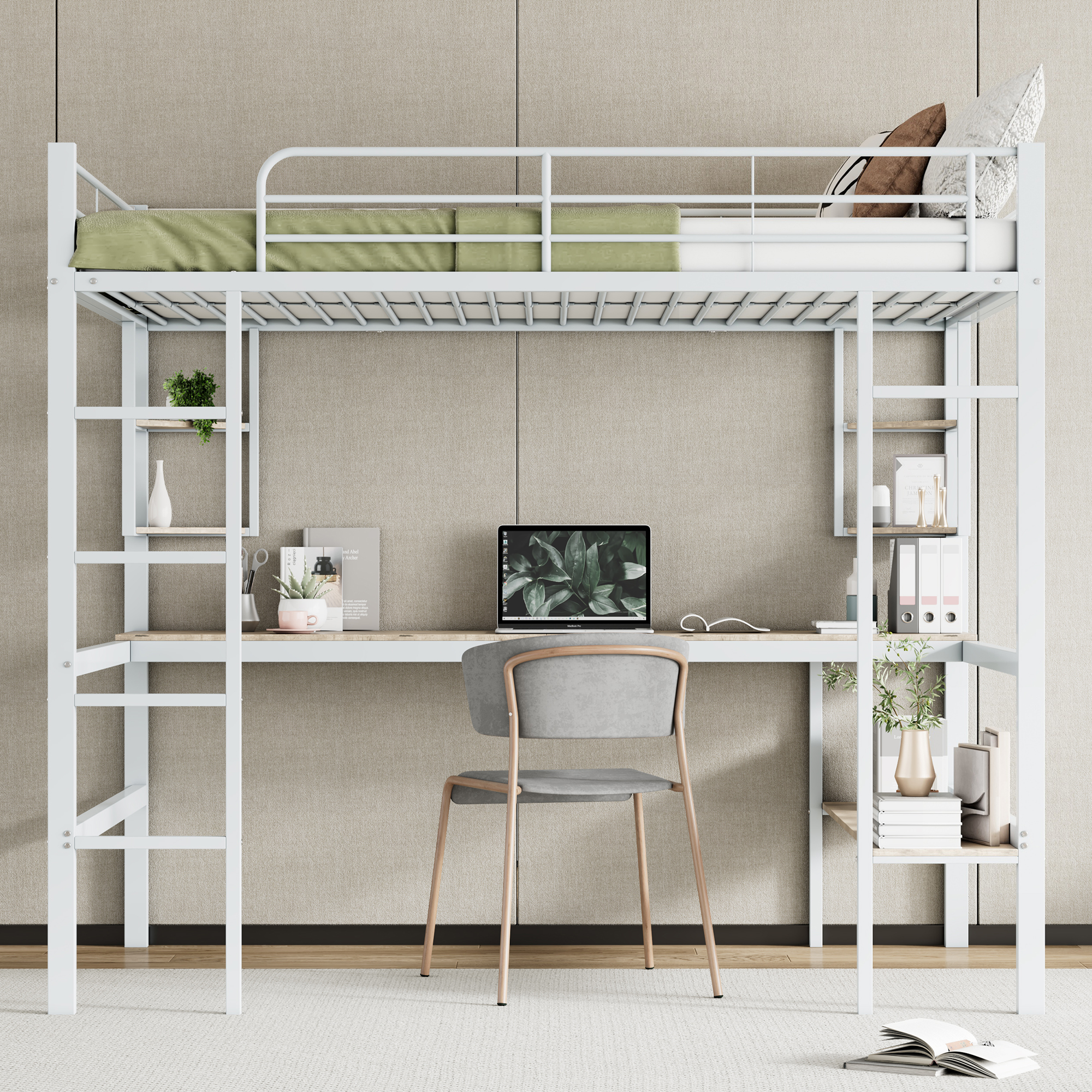 Détail du lit mezzanine