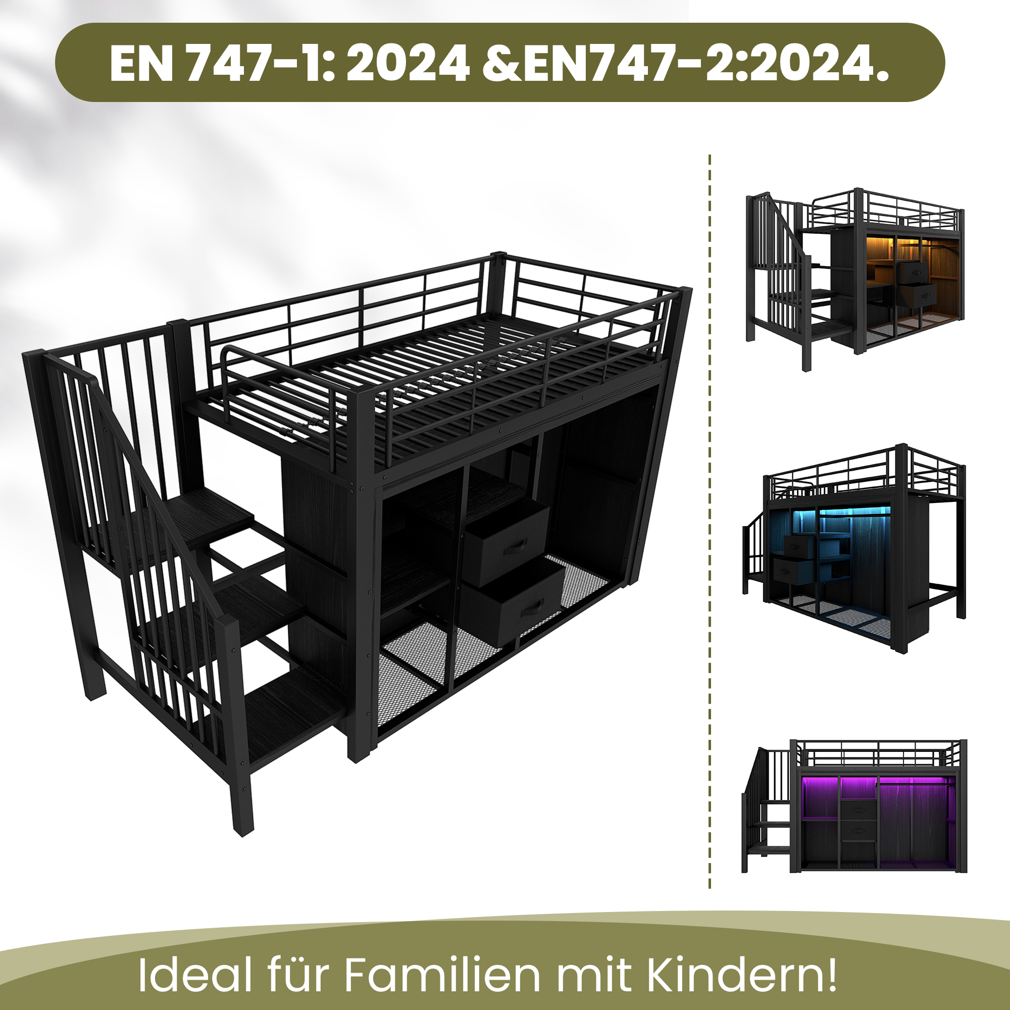lit mezzanine enfant - vue 4
