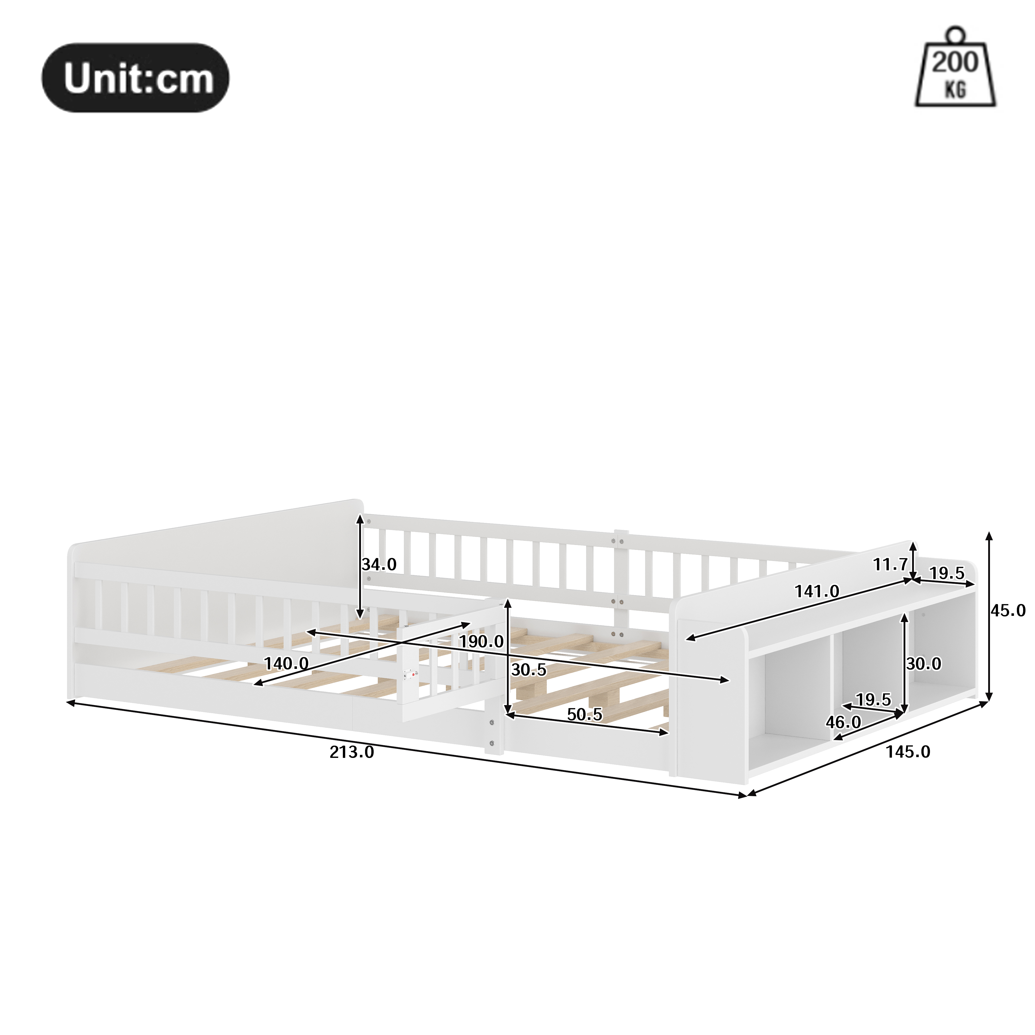 Dimensions du lit simple