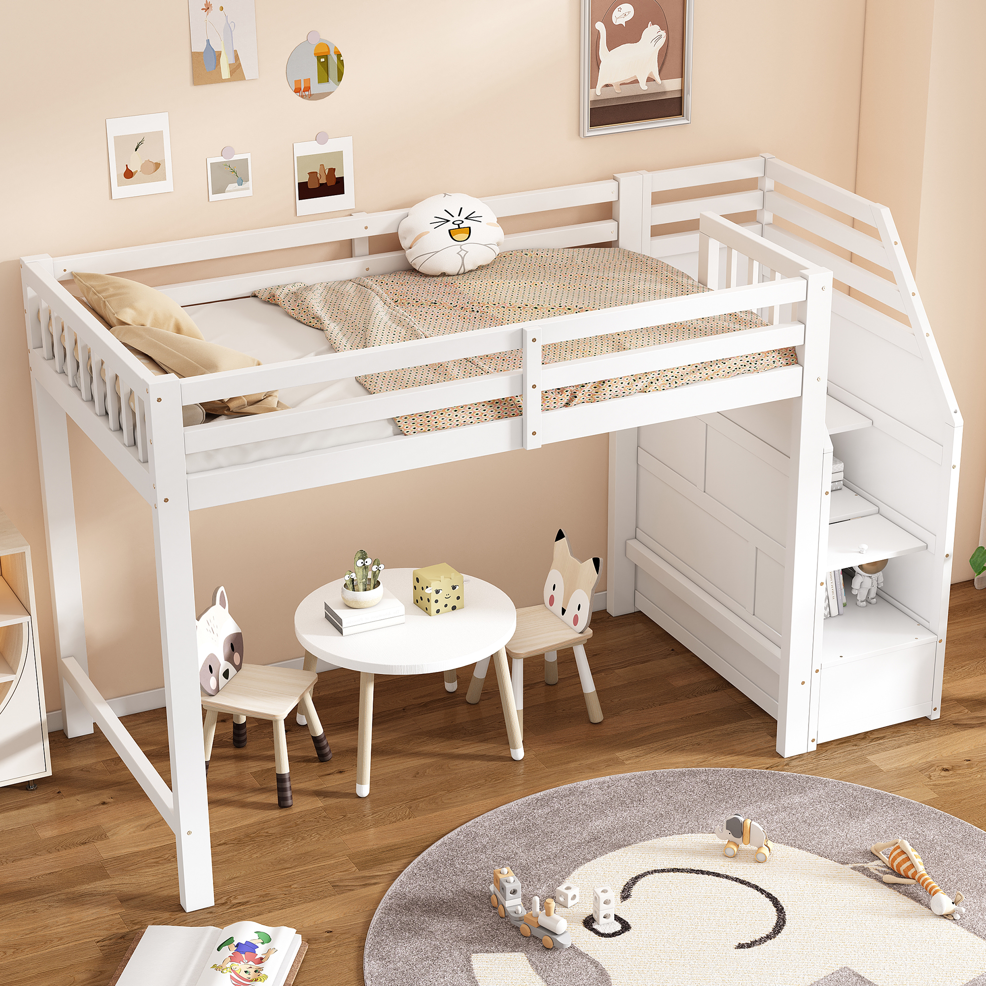 lit mezzanine enfant - vue 1