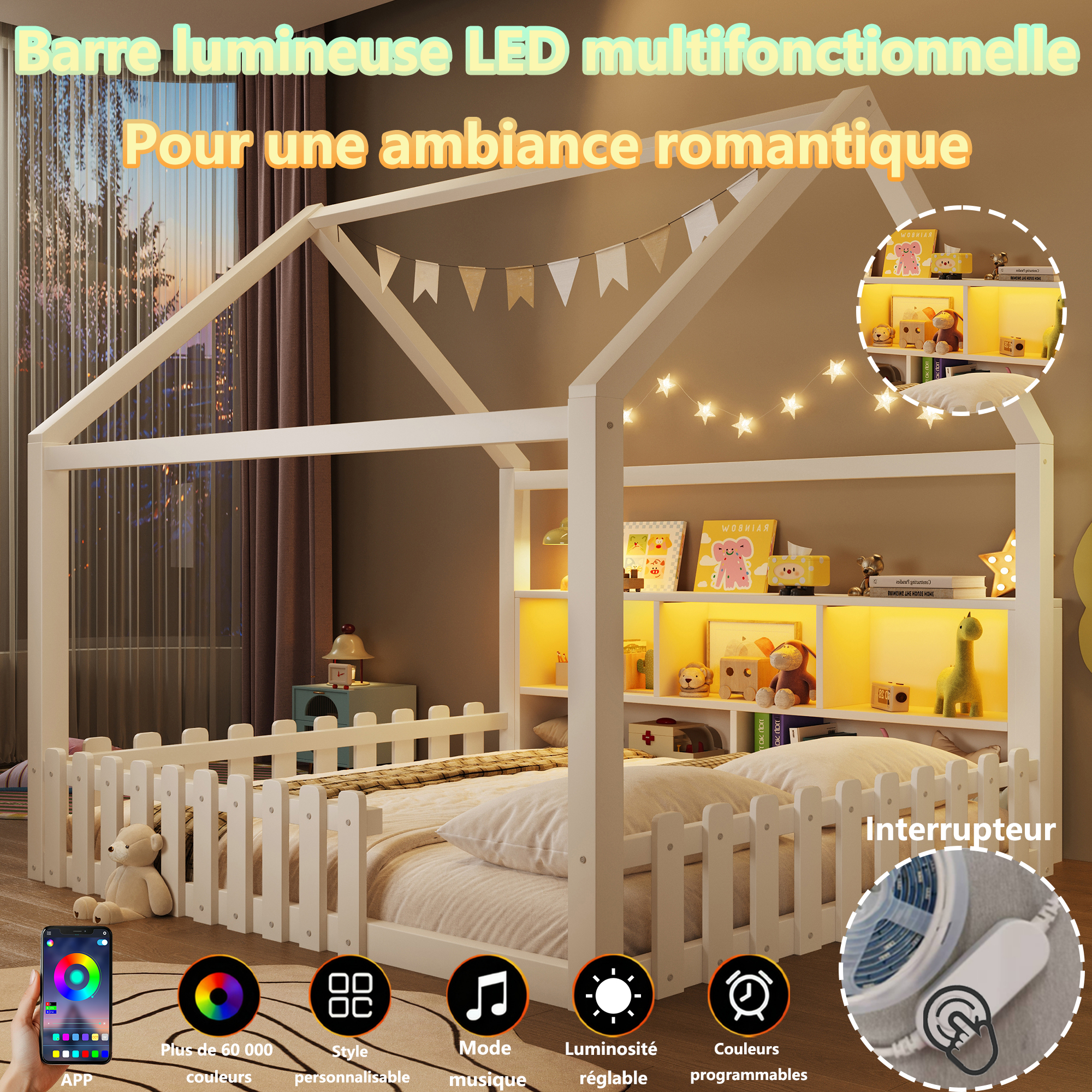 lit cabane enfant - vue 4