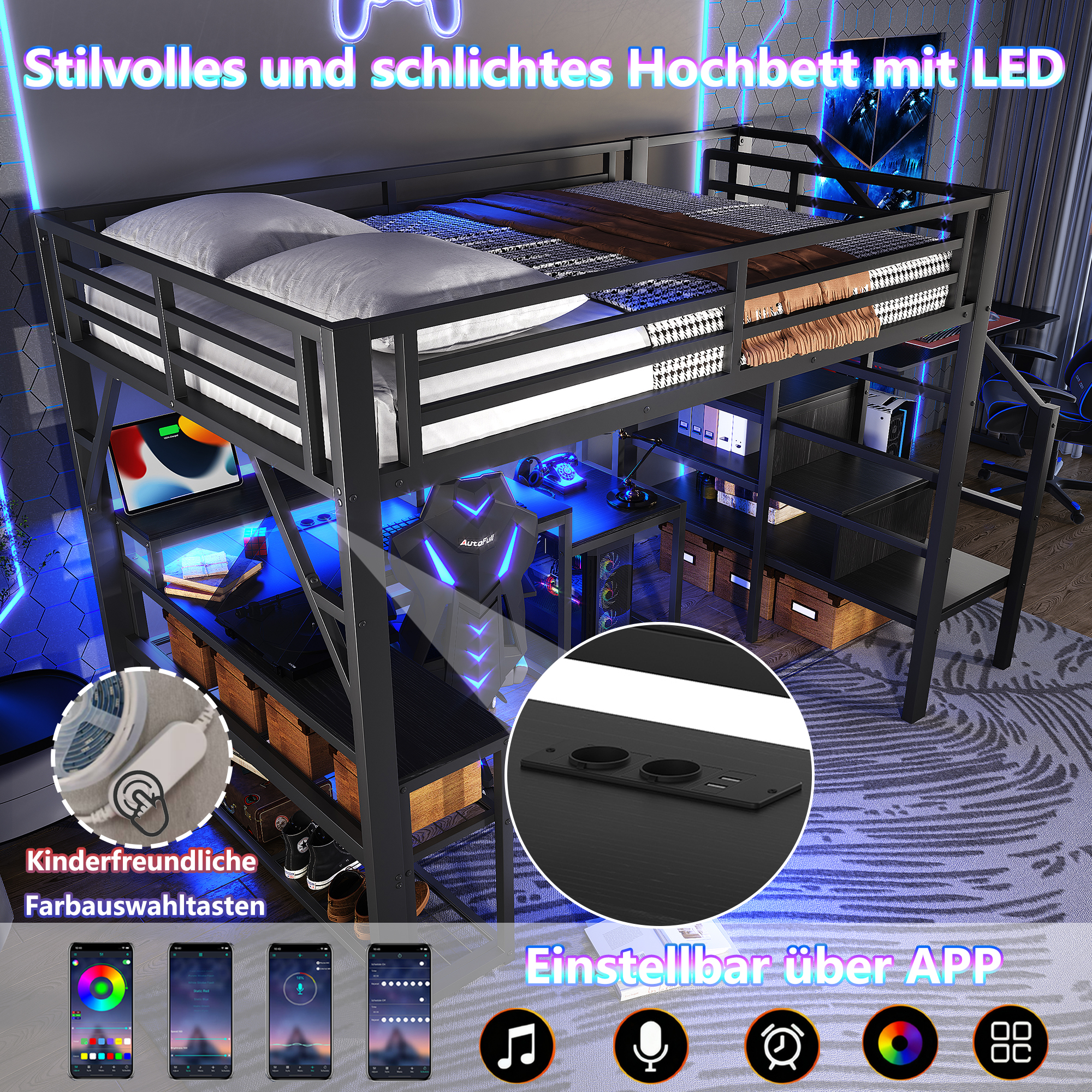 Éclairage LED intelligent personnalisable