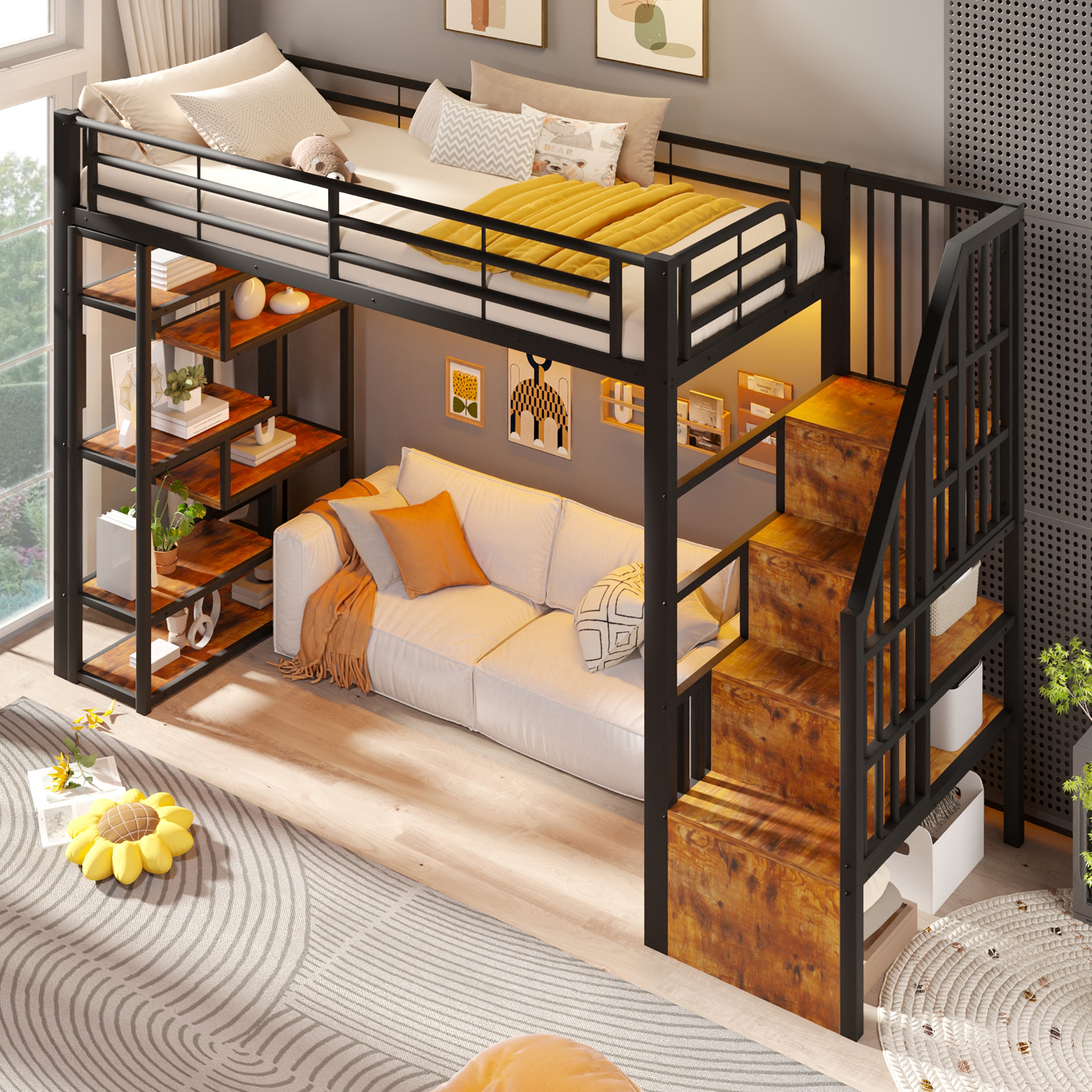lit mezzanine enfant - vue 3