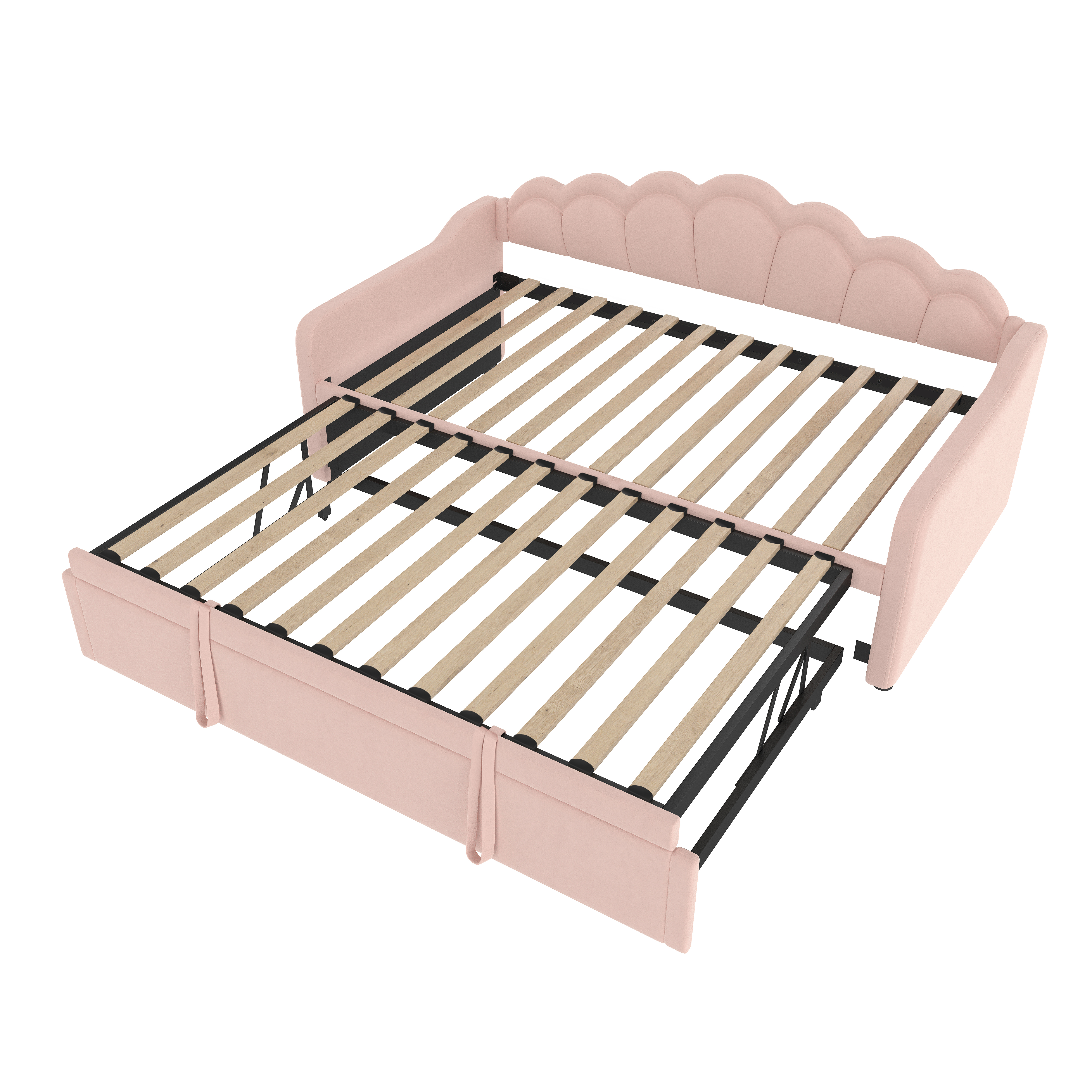 Daybed convertible avec lit escamotable 90/180 x 2 - image 15