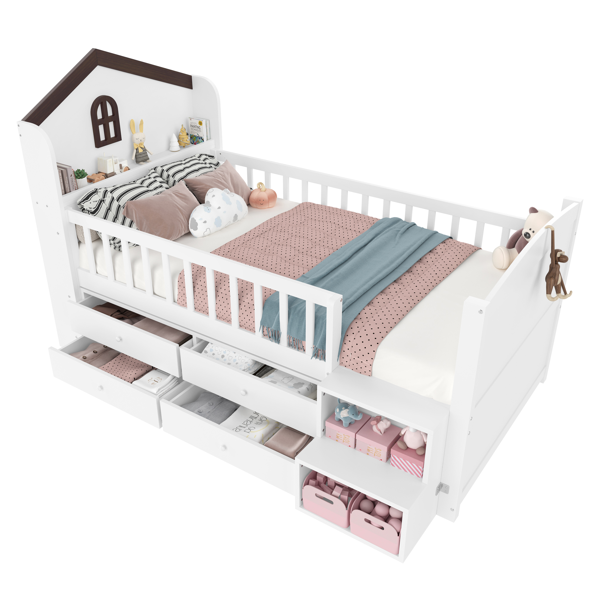 lit mezzanine enfant - vue 3