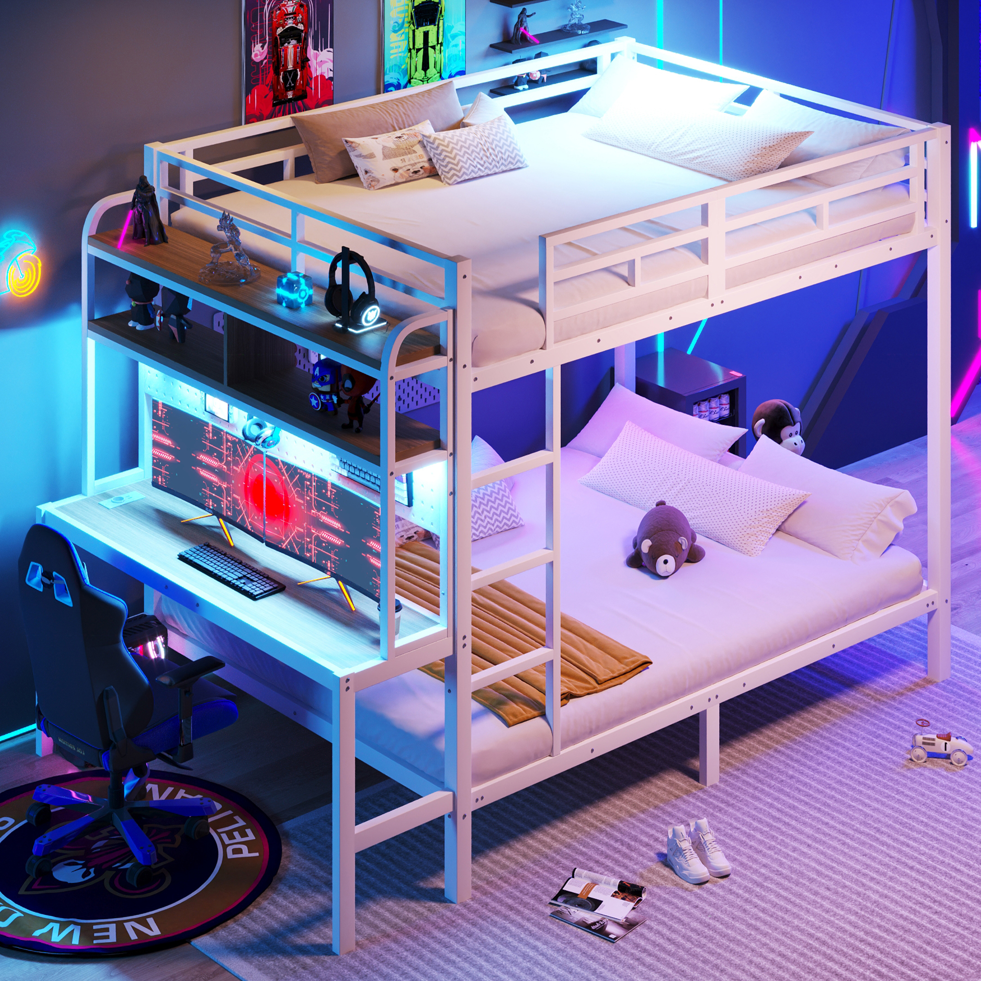 lit superposé enfant - vue 1