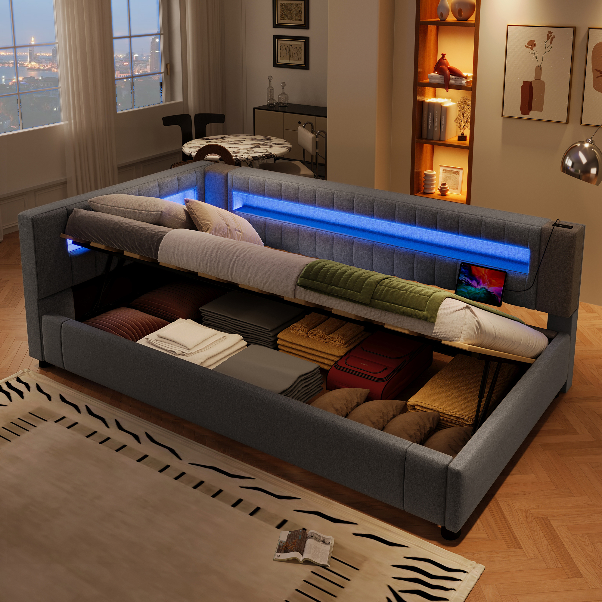 (=WX001039AAE)Daybett, Tagesbett, Schlafsofa, 90*2