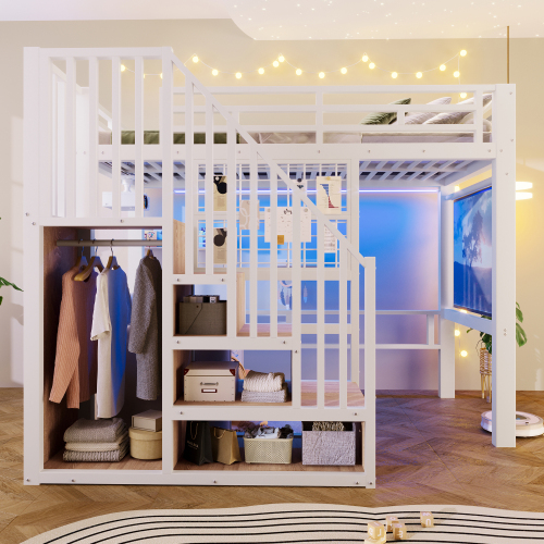 Escalier rangement