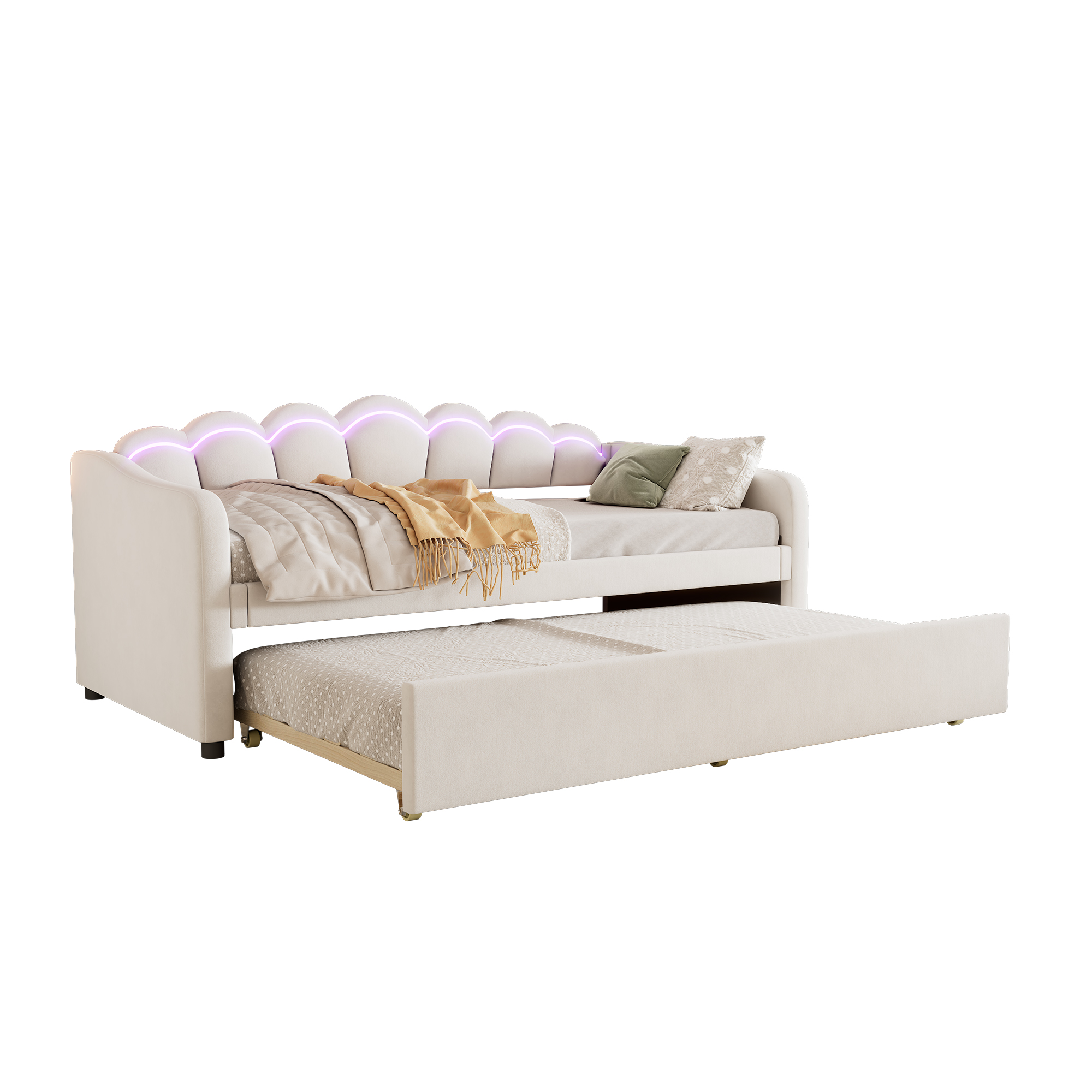 Détail du lit banquette