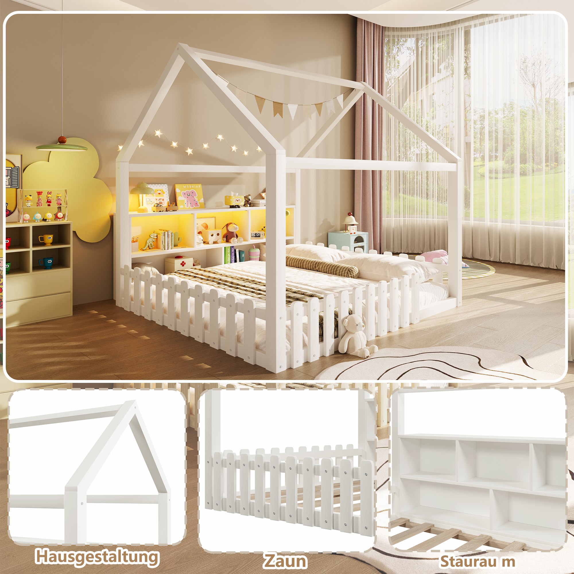 lit cabane enfant - vue 3