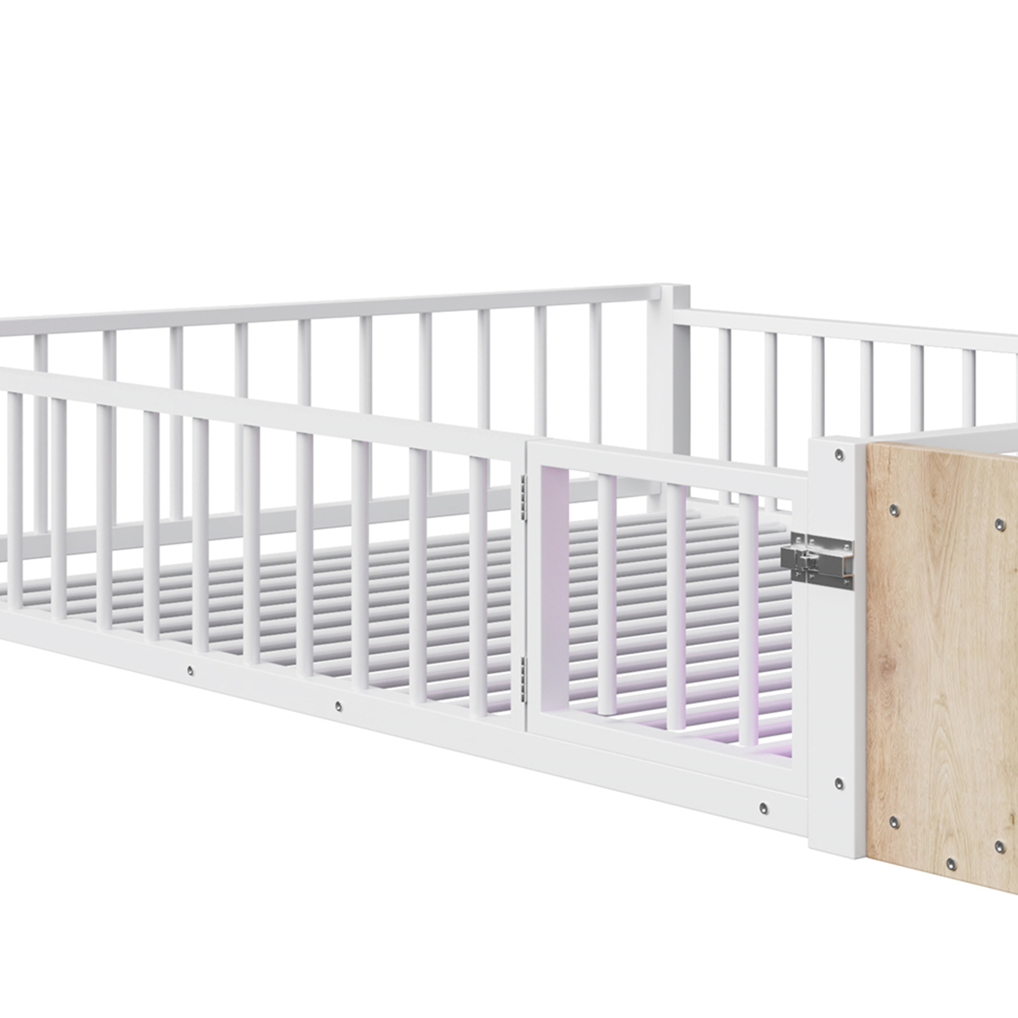 Lit enfant en métal avec compartiment de rangement - image 13