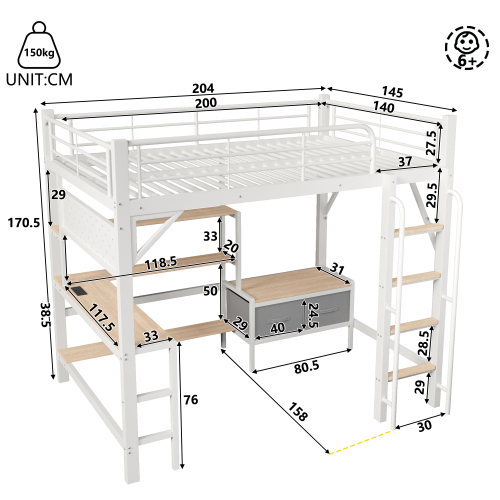 Garde-corps et protection d'escalier