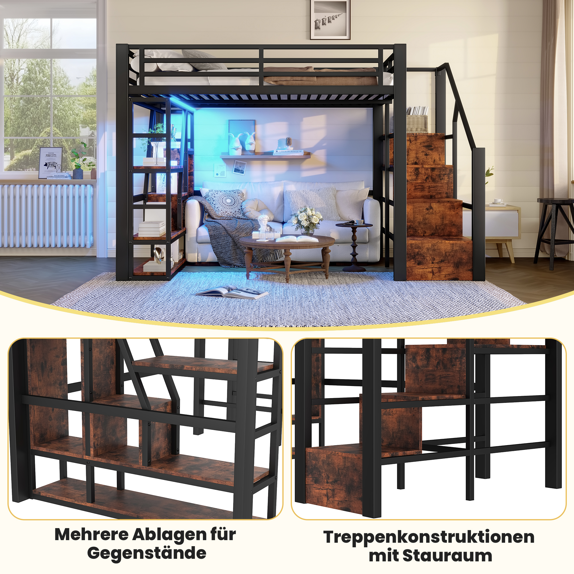 lit mezzanine enfant - vue 3