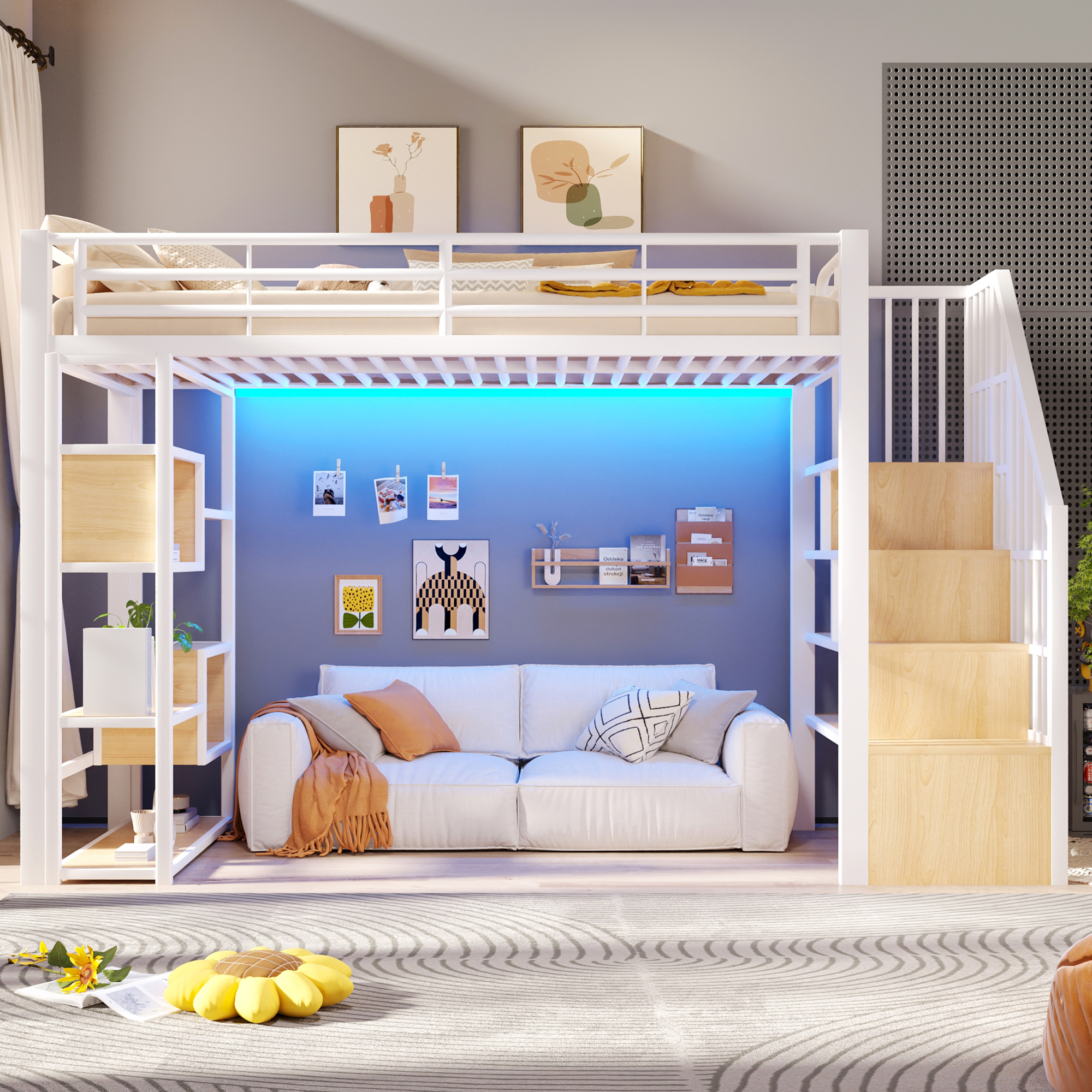 lit mezzanine enfant - vue 3