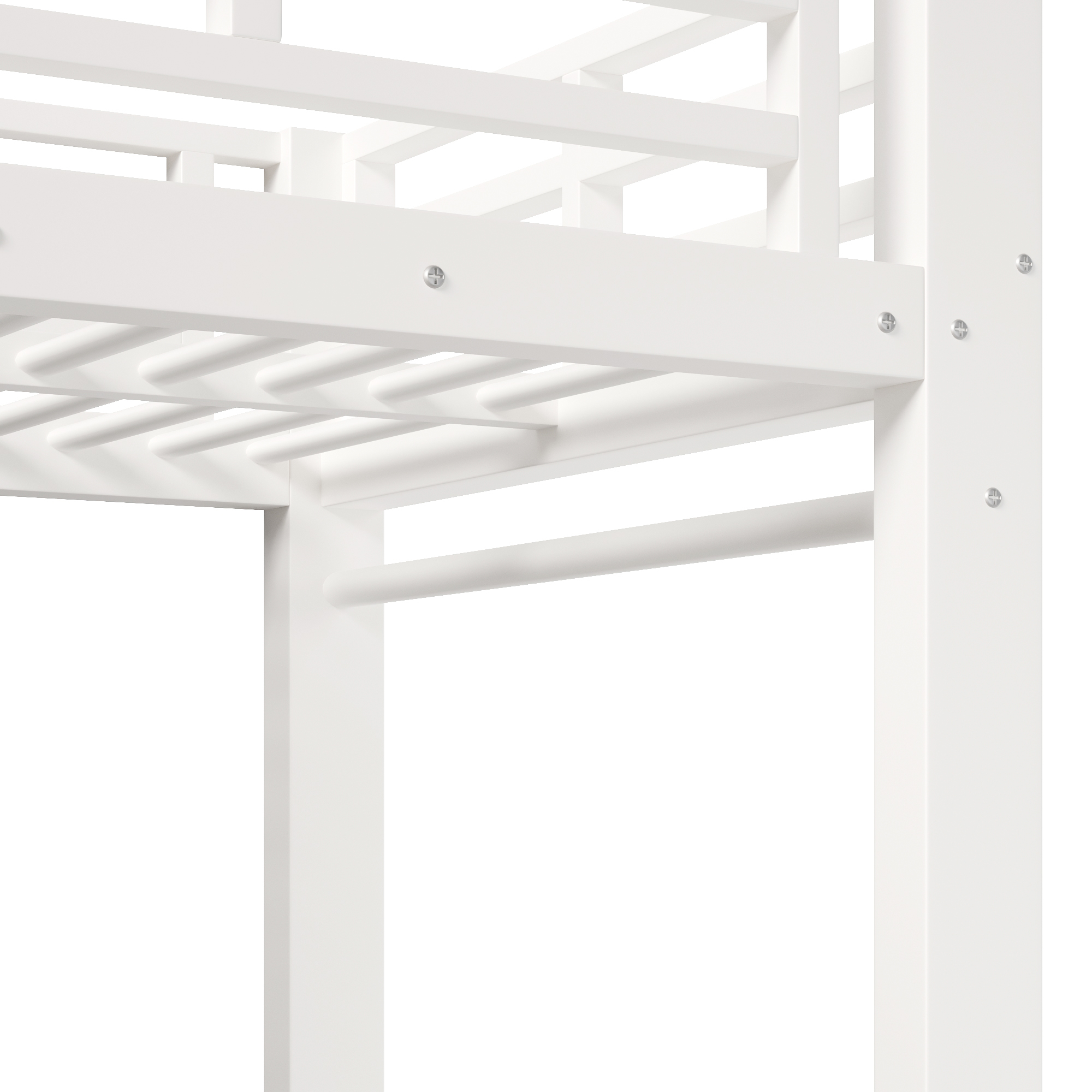 Lit mezzanine 90x200 cm avec rangements