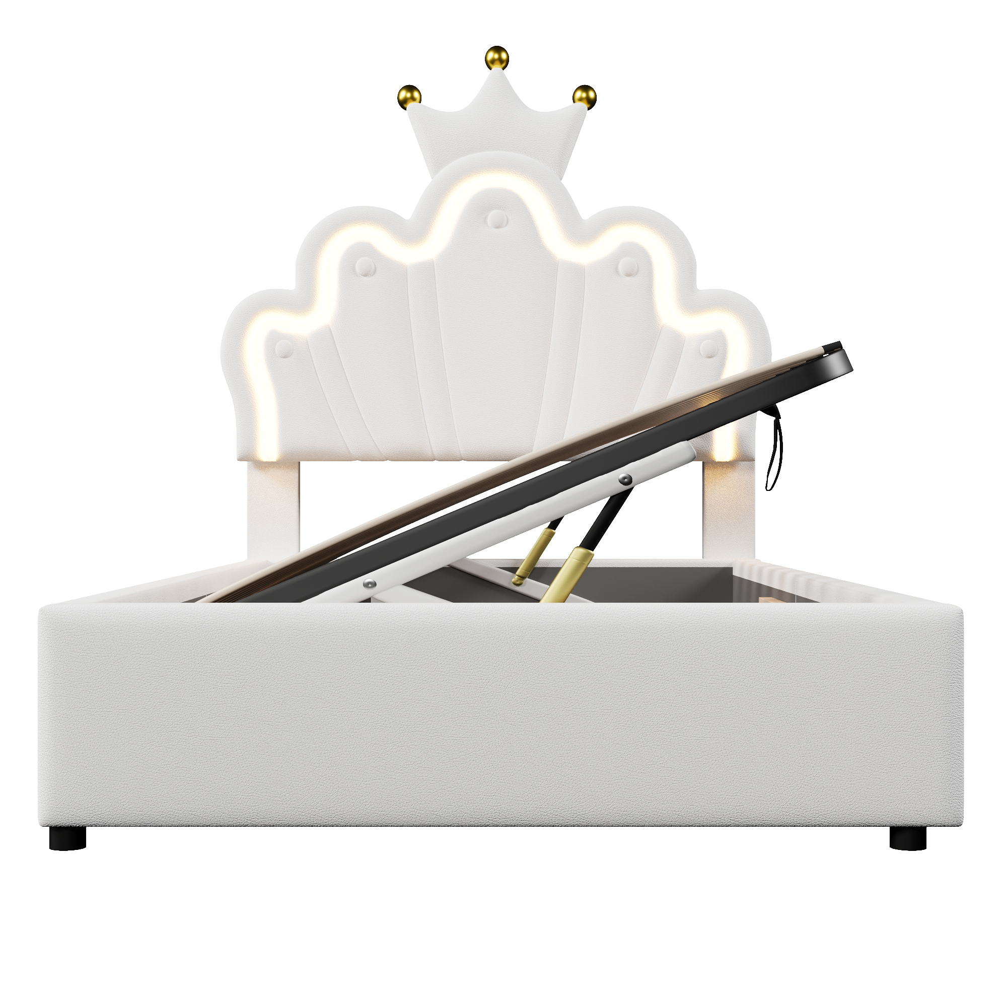 Présentation du lit rembourré