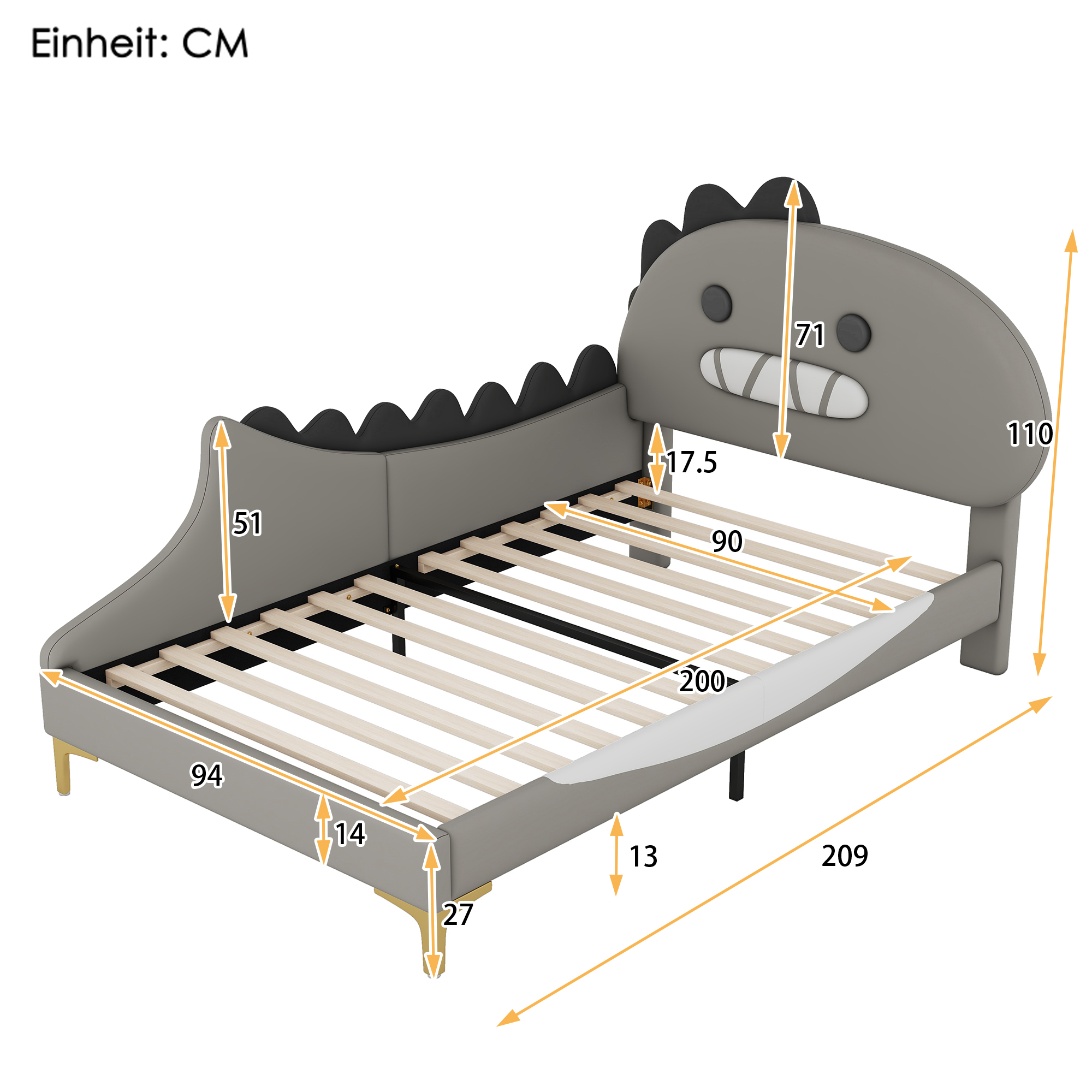 Dimensions du lit simple