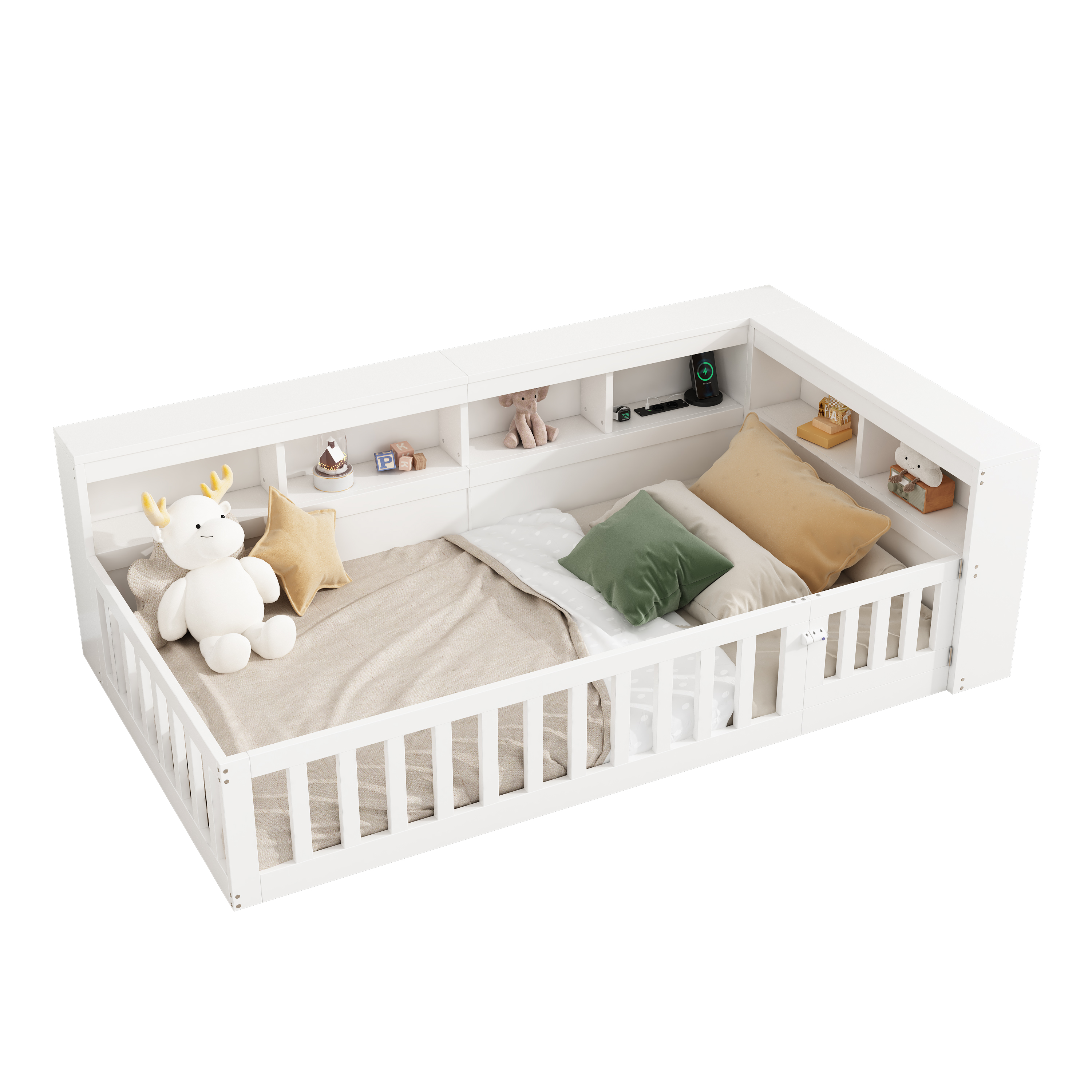 Détail du lit banquette