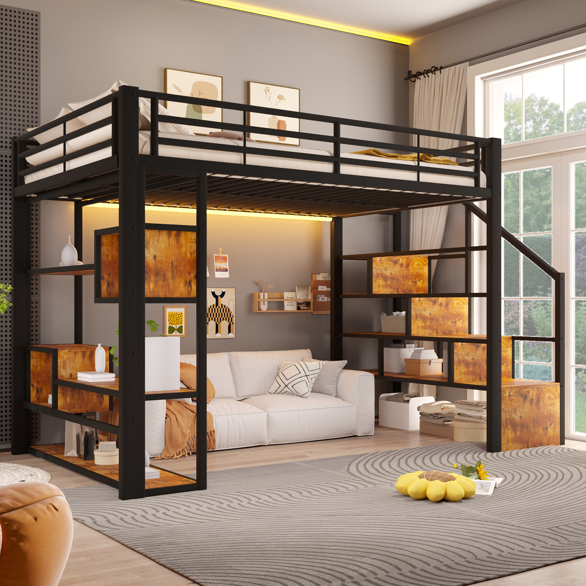 lit mezzanine enfant - vue 2