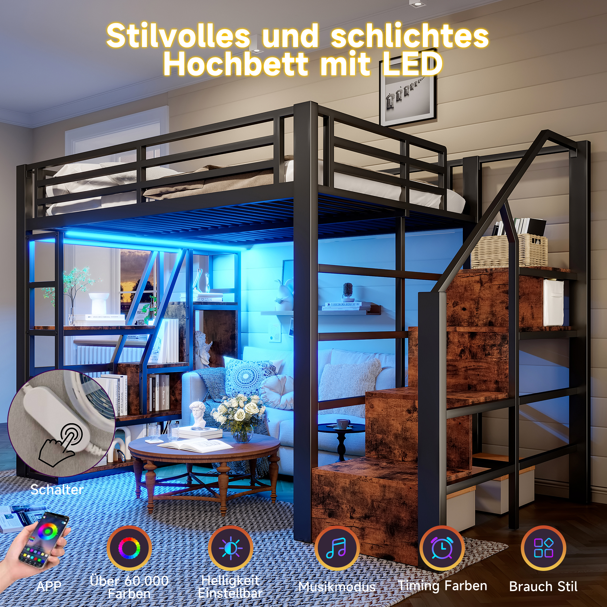 lit mezzanine enfant - vue 2