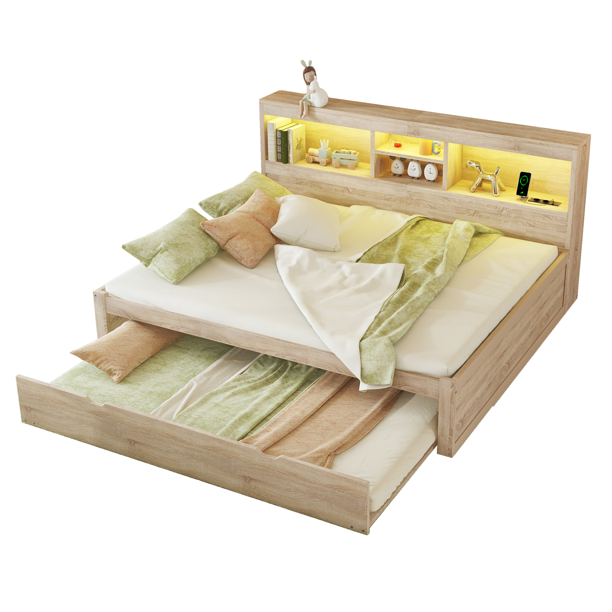 Détail du lit banquette