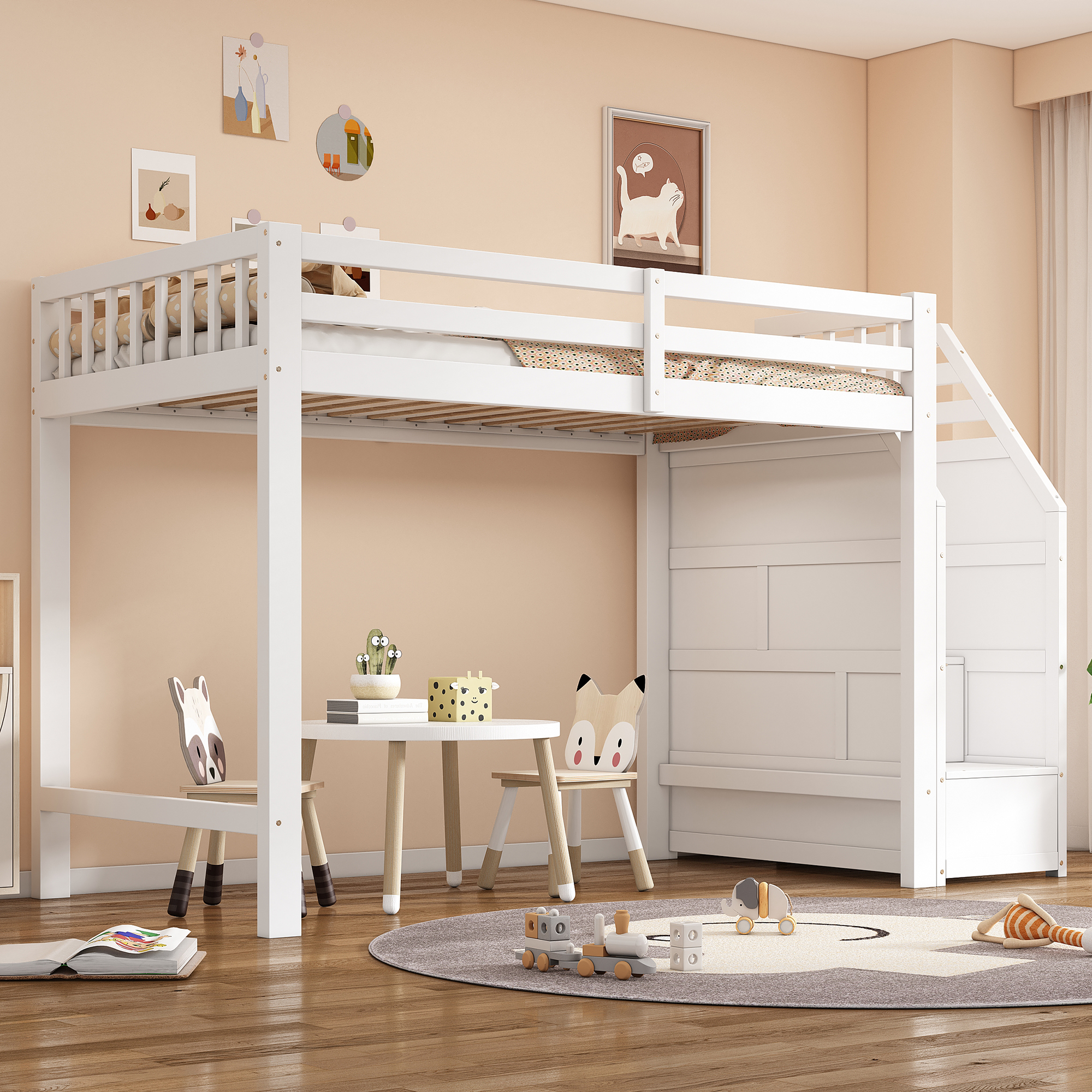 lit mezzanine enfant - vue 2