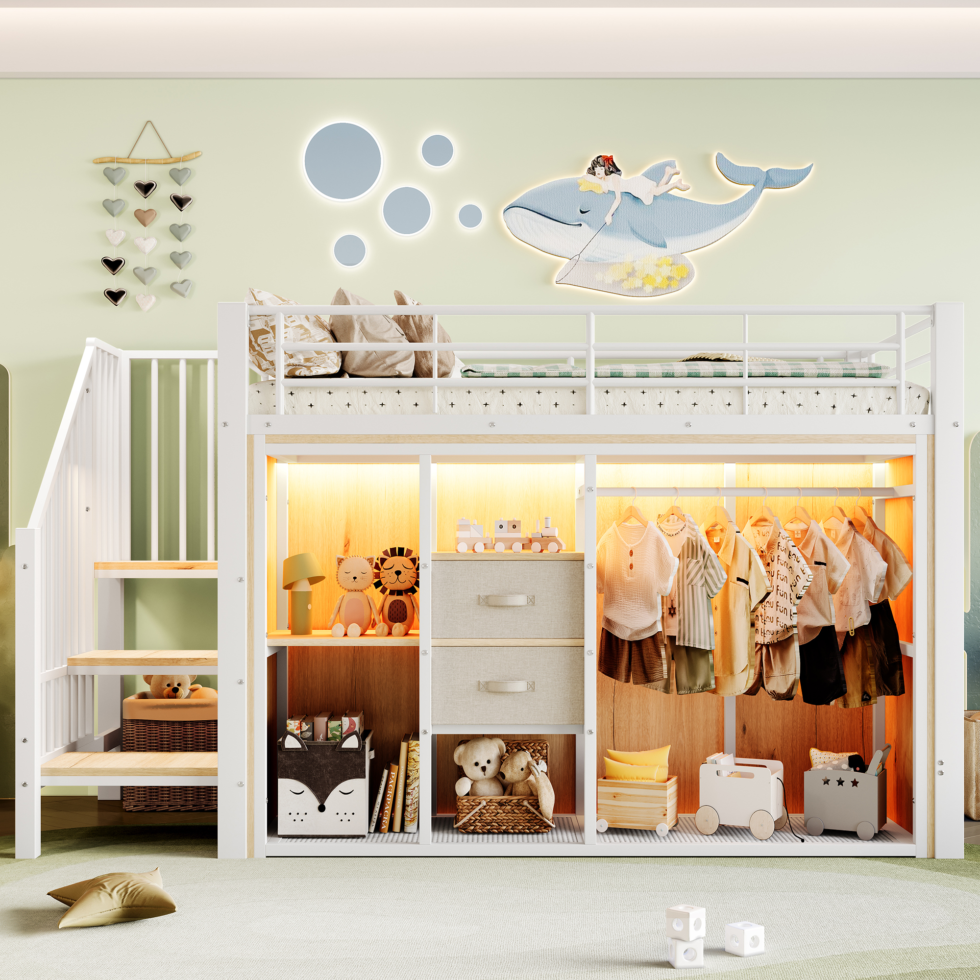 lit mezzanine enfant - vue 1