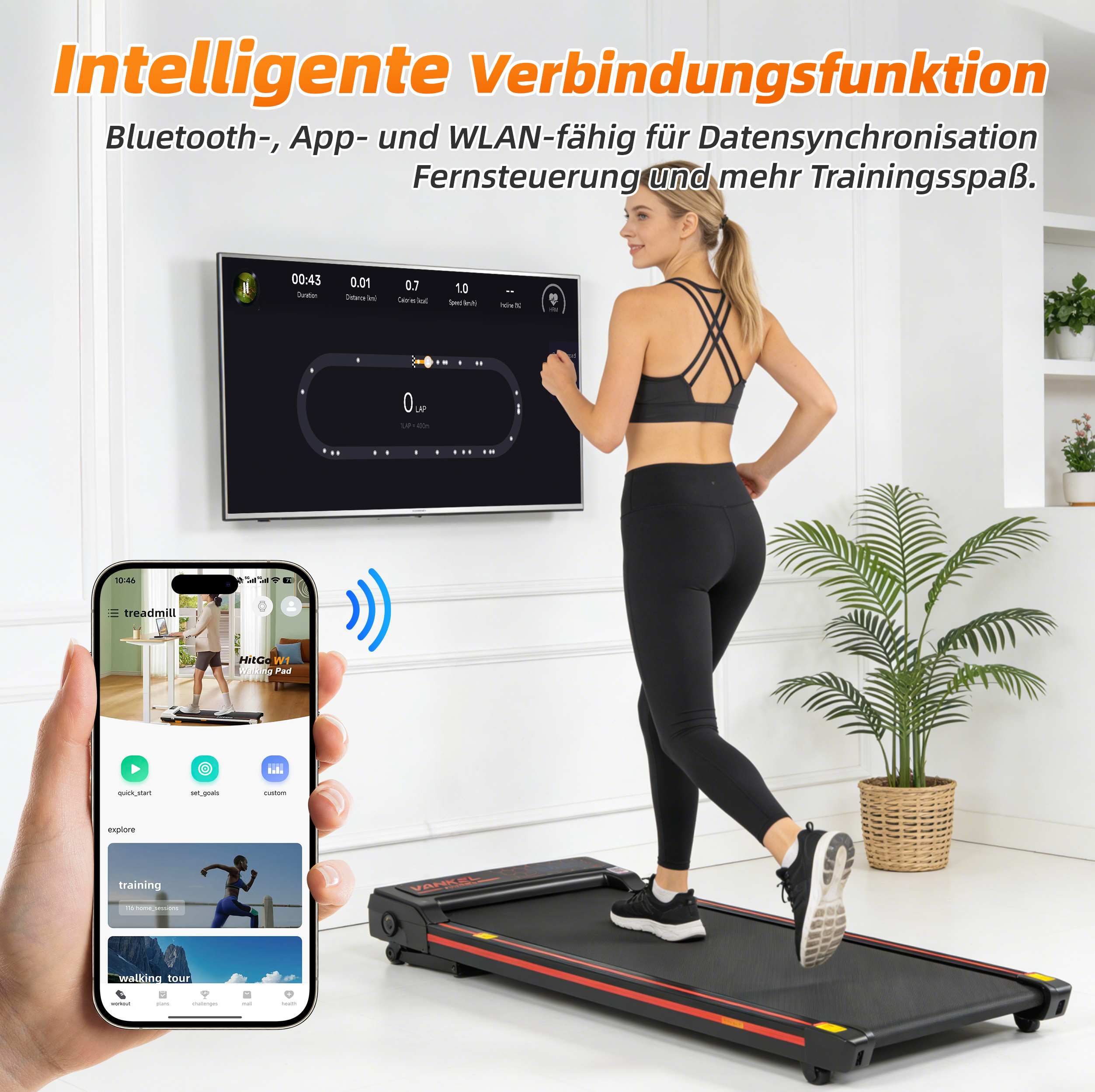 Connexion App Bluetooth‑WiFi
