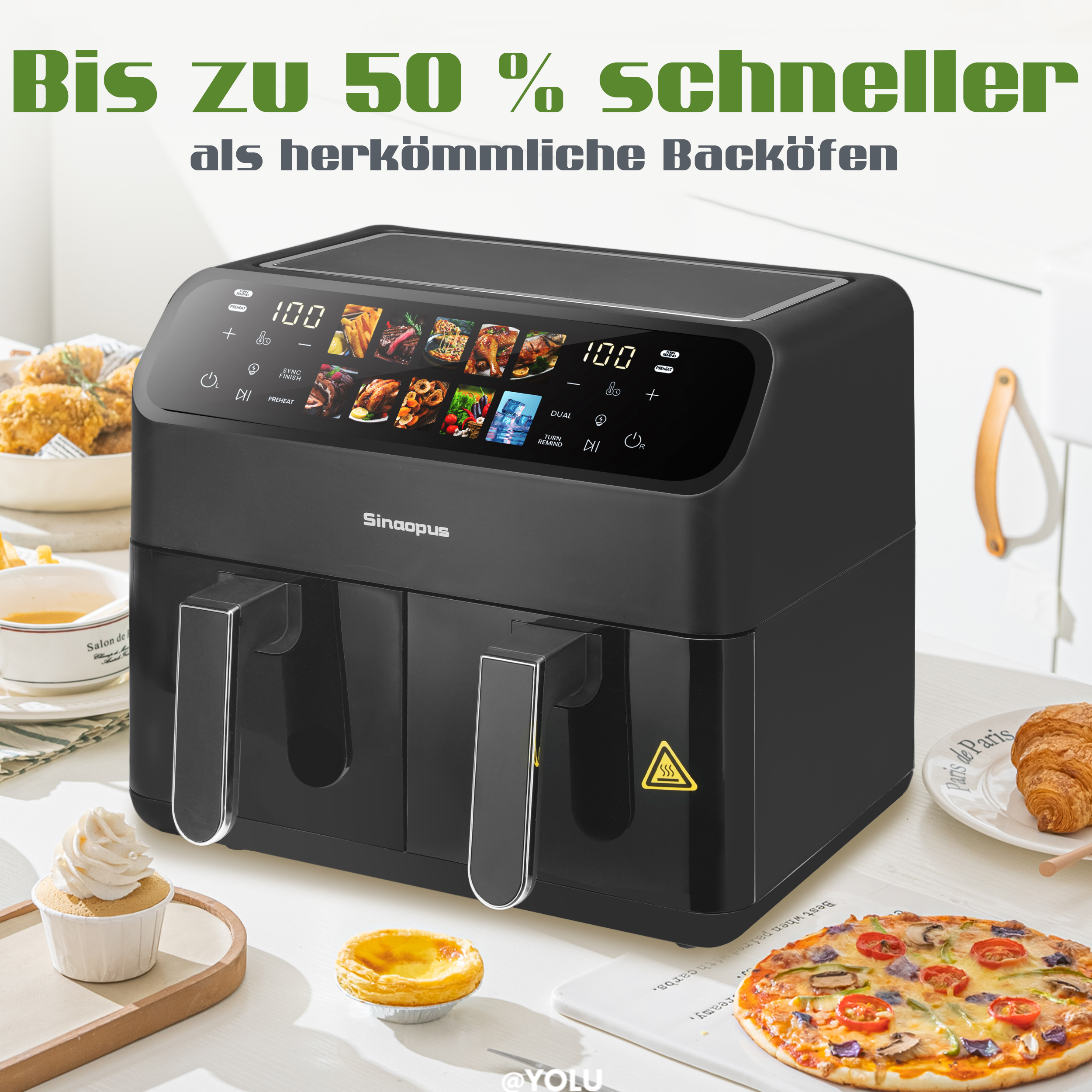 Circulation air chaud 360°