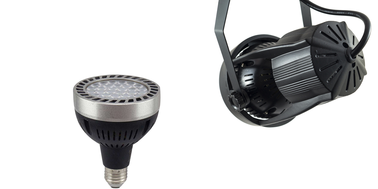 Faro PAR30 E27 attacco