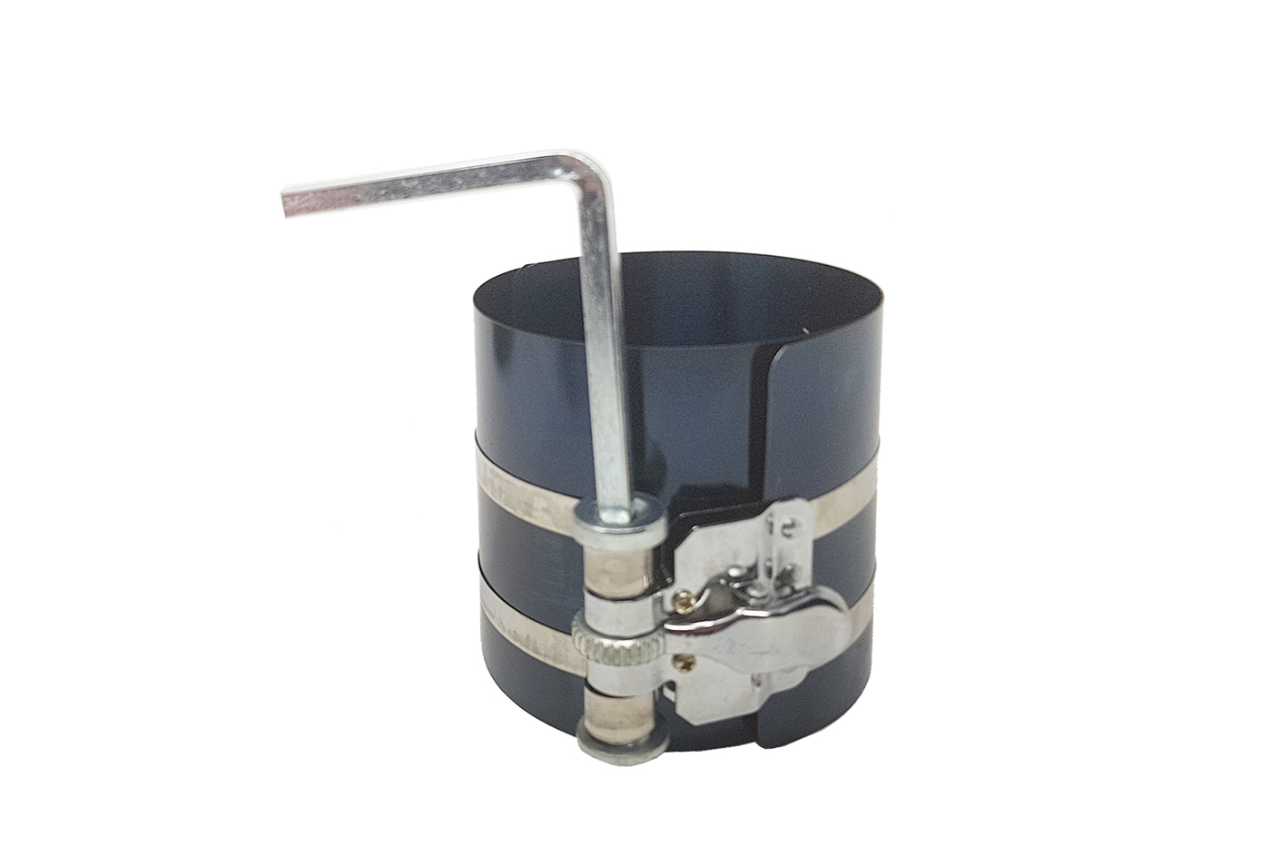 PINZA COMPRIMI STRINGI FASCE ELASTICHE PER SEGMENTI PISTONI CILINDRI 90-120 MM