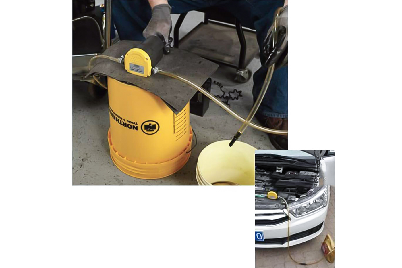 KIT POMPA ASPIRAZIONE ESTRAZIONE CAMBIO OLIO GASOLIO DIESEL Elettrica 12v Auto 95202601