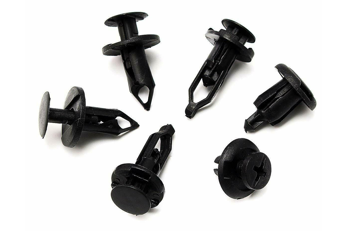 120 pezzi di clip di fissaggio in plastica a rivetto per auto, clip