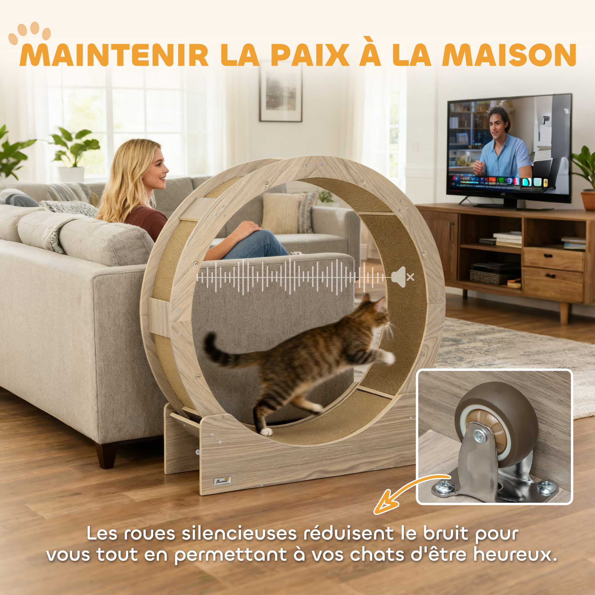 Griffoir intérieur intégré