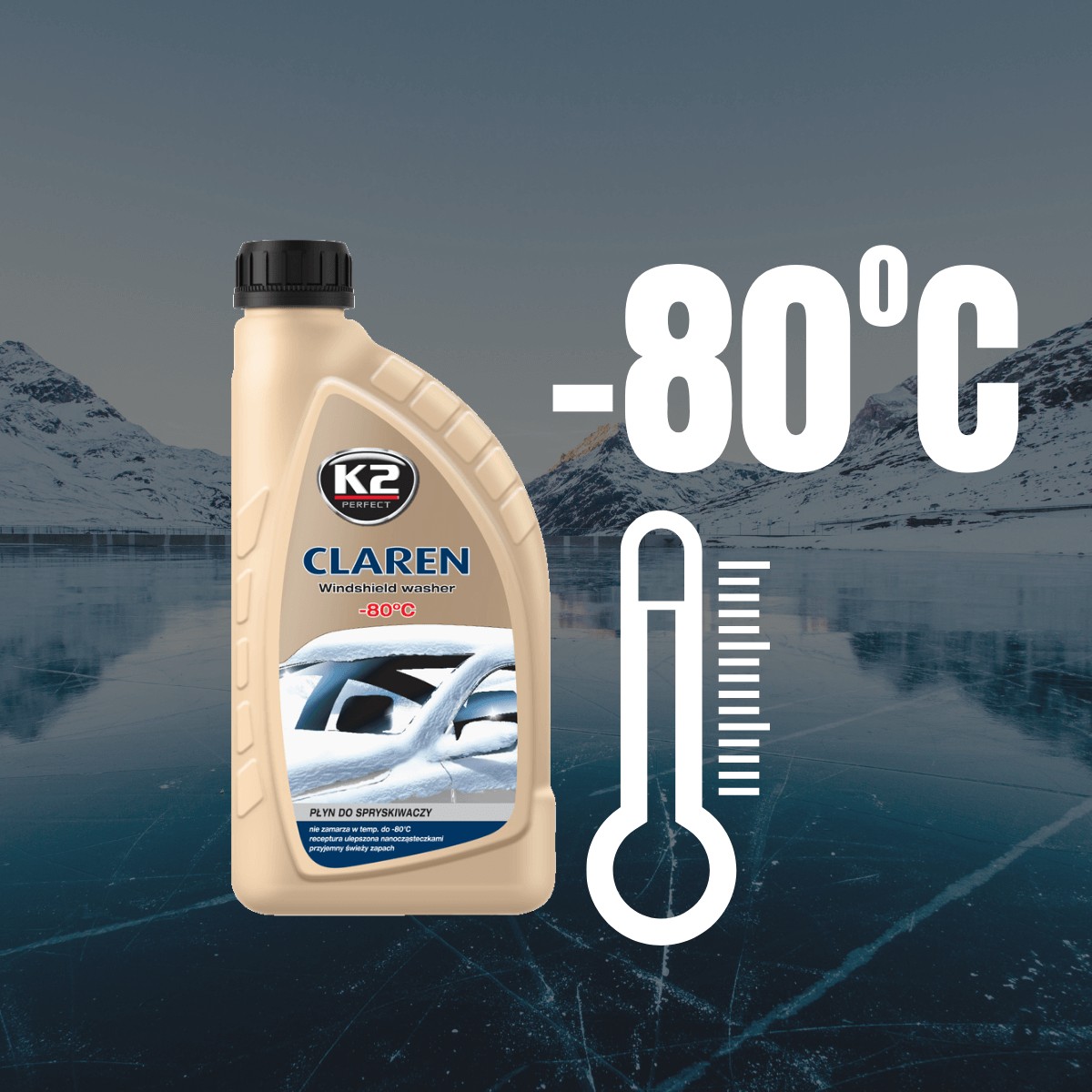 K2 Claren -80°C z technologią deep-freeze