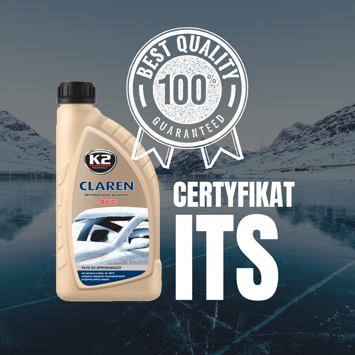 Super mocny K2 Claren z zabezpieczeniem do -80°C