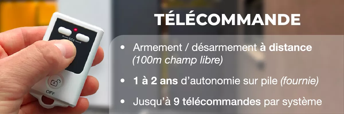 Fonctionnalités de la télécommande BT