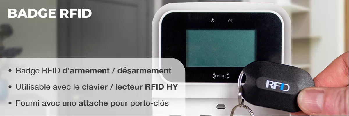 Découvrez notre badge RFID de la gamme HY