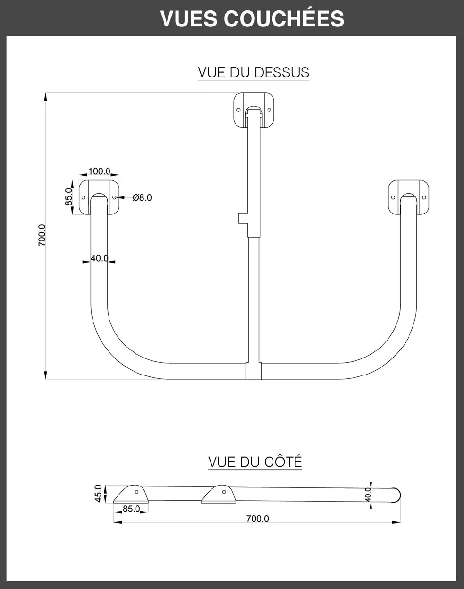 Arceau-dessin technique