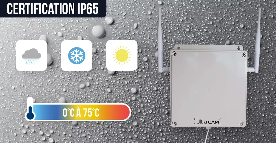Boîtier-contrôleur UltraCAM 4G étanche IP65