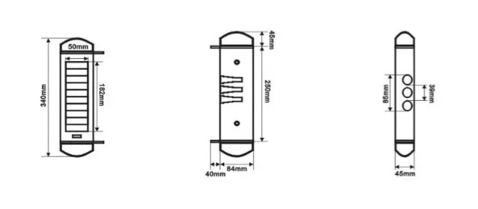 Dimensions DA600+ 1B