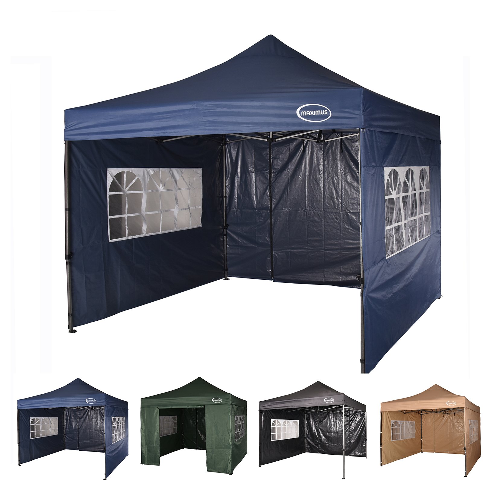 MAXIMUS Heavy Duty Gazebo 3x3m Pop Up Commercial Gazebo Market Stall Marquee WS GREY -Outdoor Furniture Store AAHKMJXYDAFdJAOAIMEbOAchCIIvZAf85sgCV2w9
