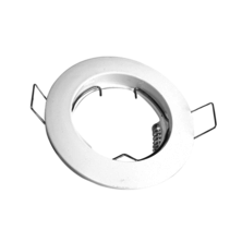 Aro ZAMK fijo redondo blanco (PVC) | Silver Sanz
