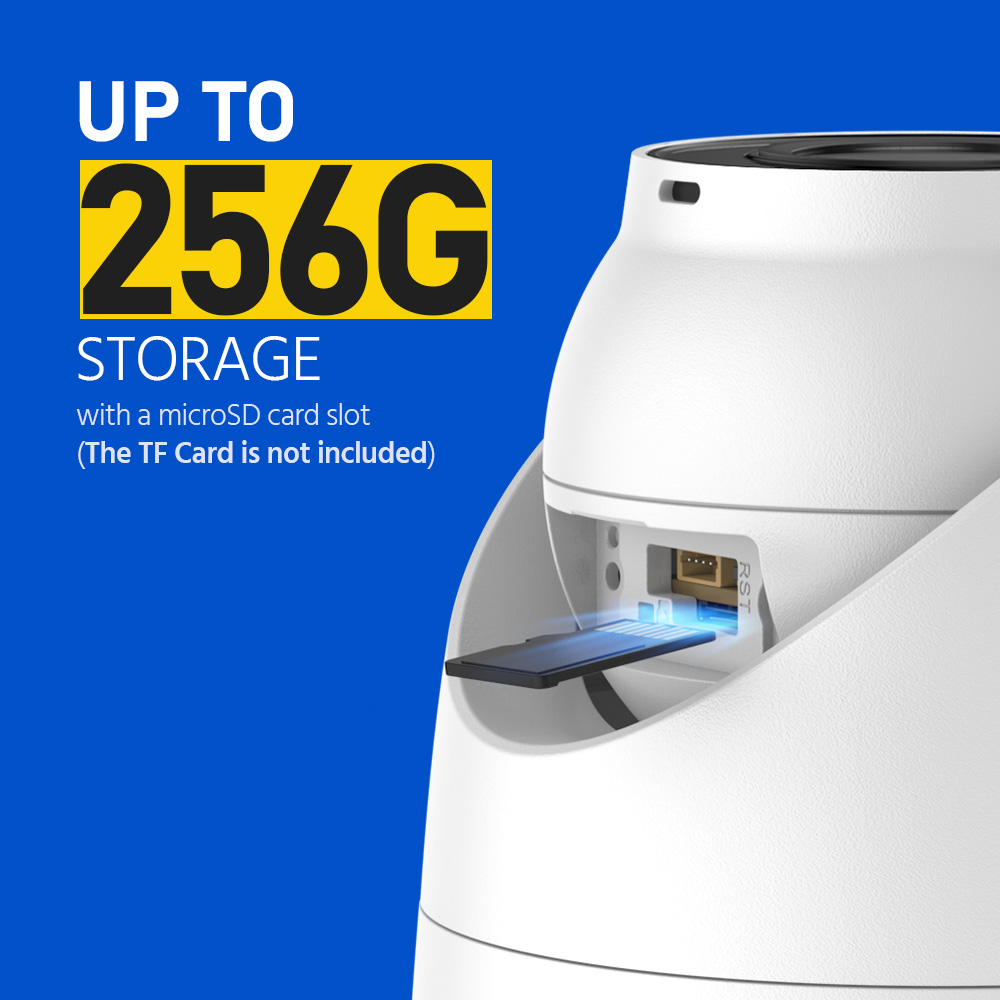 ANNKE 5MP POE Caméra de Surveillance Extérieur EXIR Vision