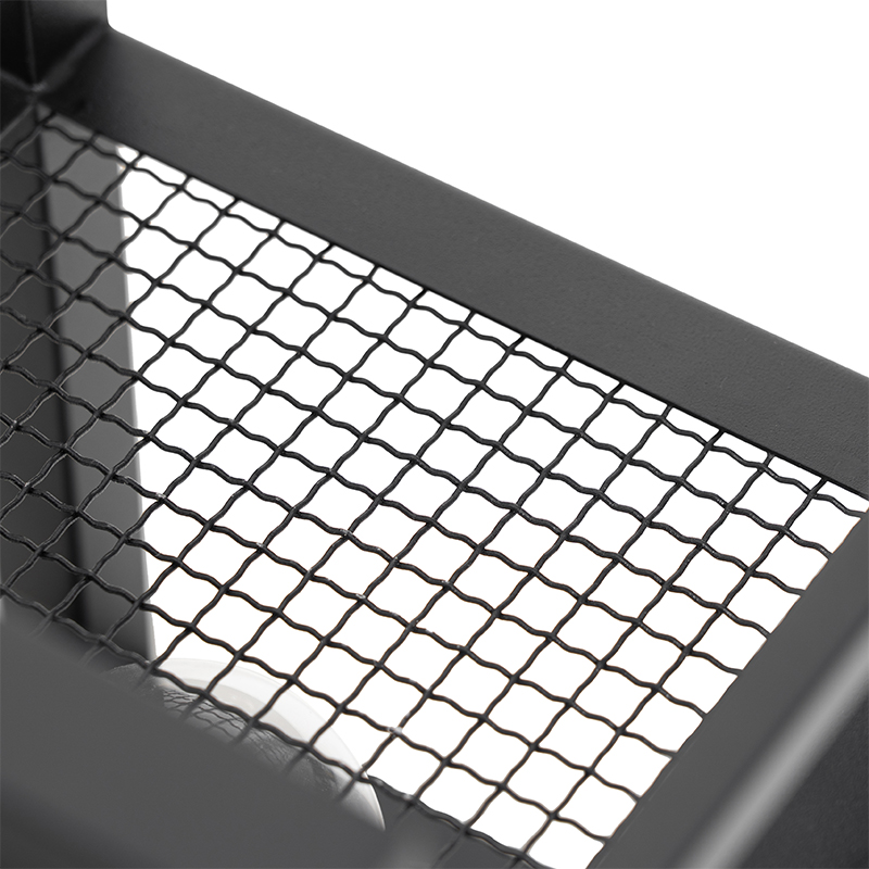 Lámpara de mesa industrial negra - Cage Rack