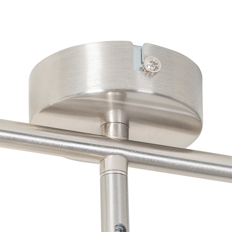 Modern Ceiling Light Steel 3-Light Adjustable - Jeana