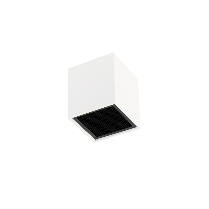Design-Aufbaustrahler weiß GU10 50mm - Qubo Honey